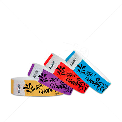 Pulseras de Seguridad Tyvek (10 Piezas)