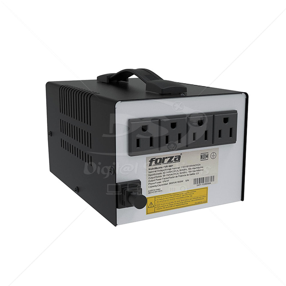 Regulador Forza FVR-3601 3600VA 4 Sal