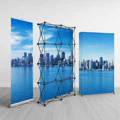 Renta de Displays publicitarios, Roll Ups, Estructuras Arañas y Backings