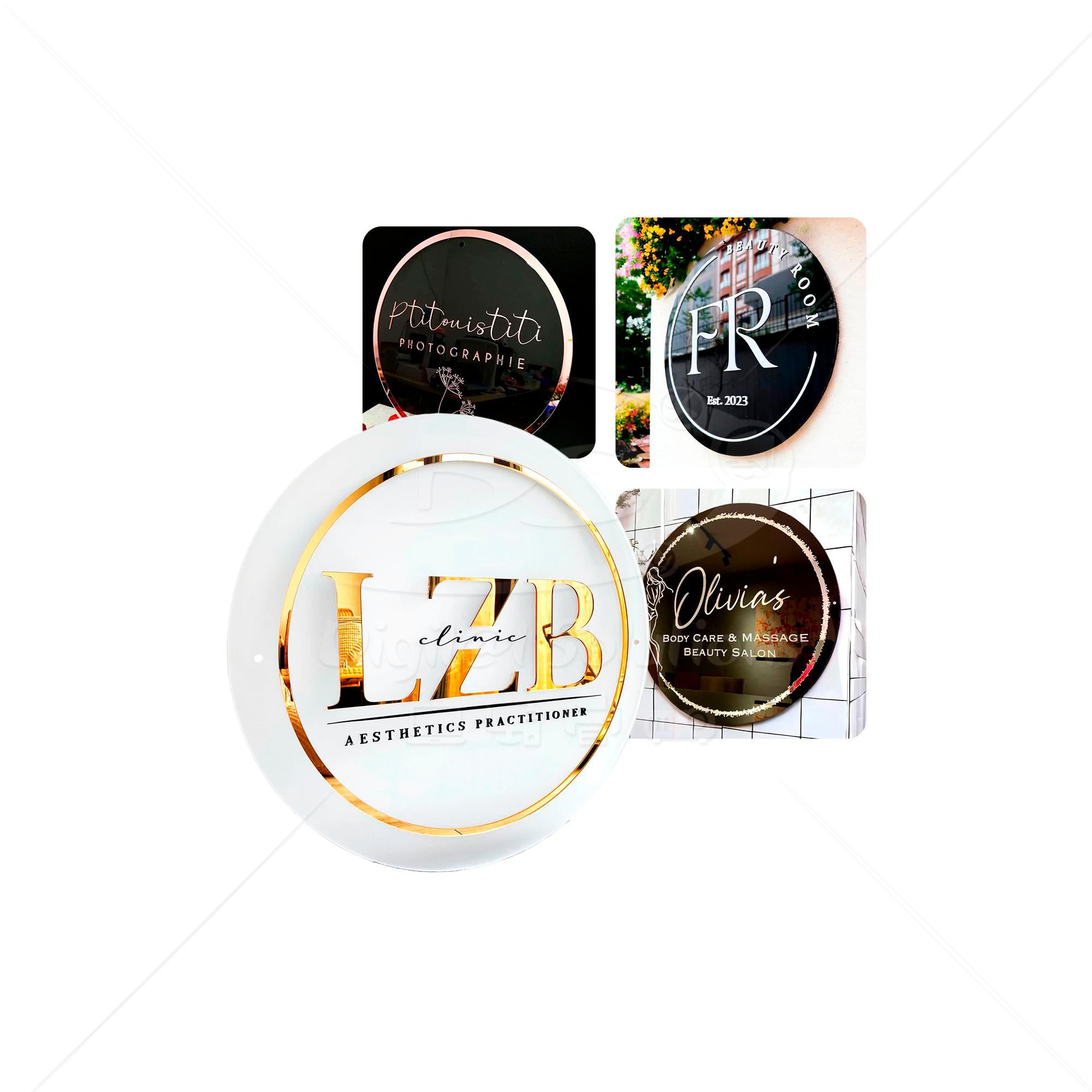 Rótulo de Acrílico