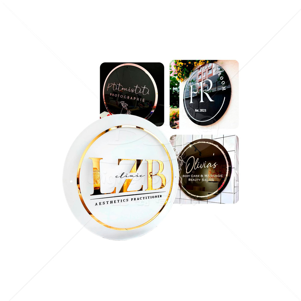 Rótulo de Acrílico