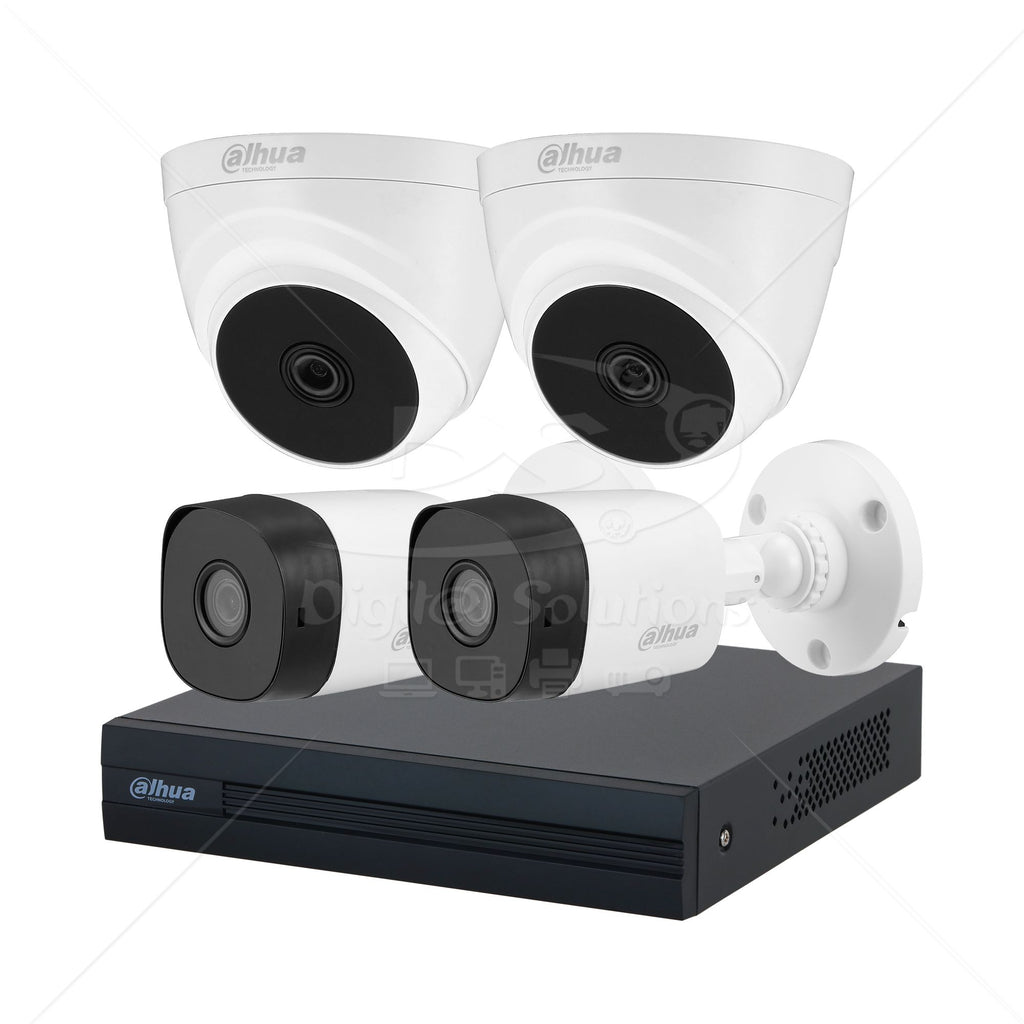 Sistema Completo de Vídeo Vigilancia Dahua DHCVI/XVR1B08-I/4CH