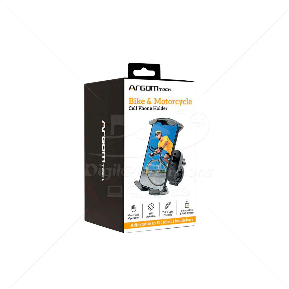 Soporte P/Bicicleta Argom ARG-AC-0320 BK P/celular