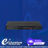 Switch 16 Pto GE Dahua DH-PFS3218-16ET-135 PoE