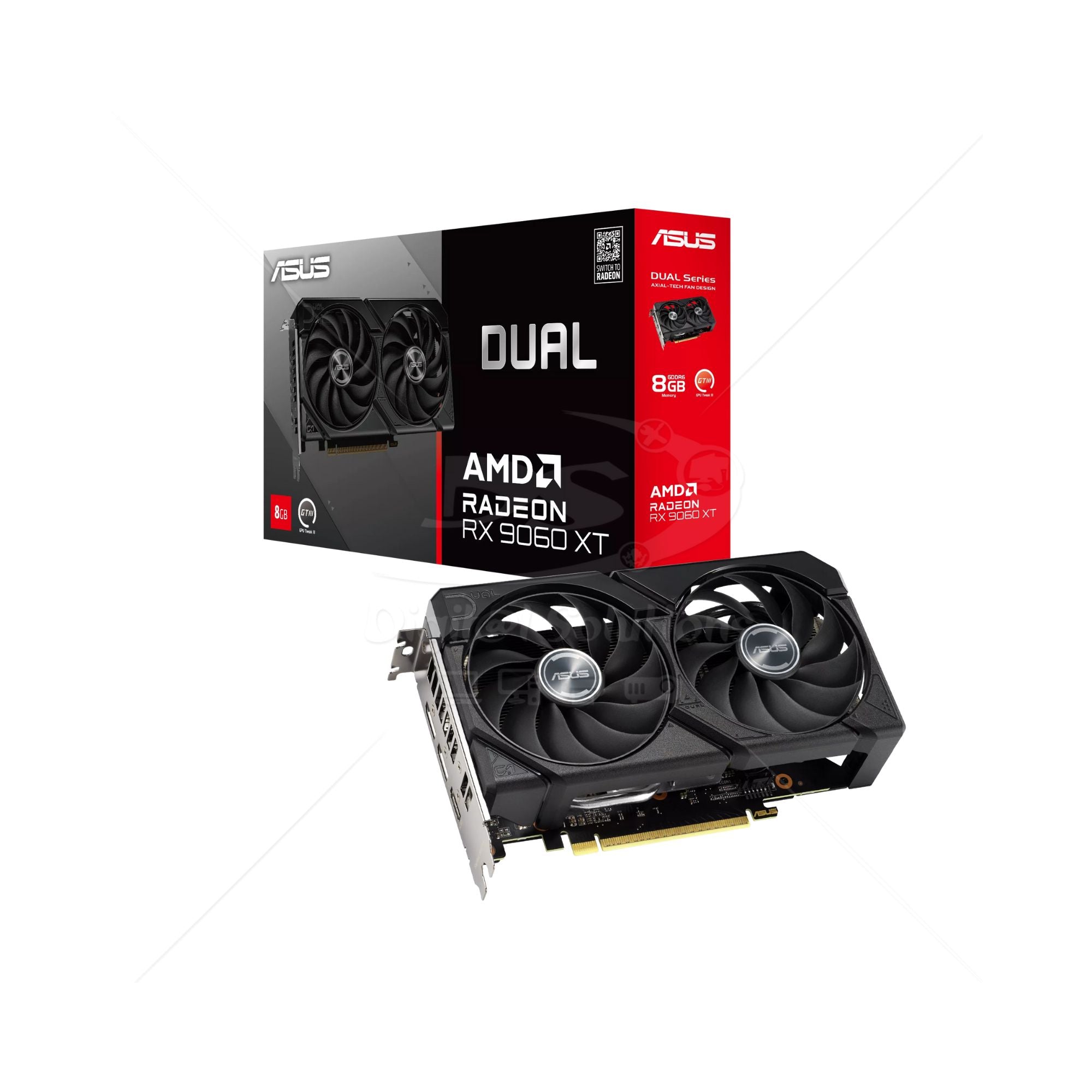 Tarjeta PCI-E ASUS DUAL RX9060XT-O8G
