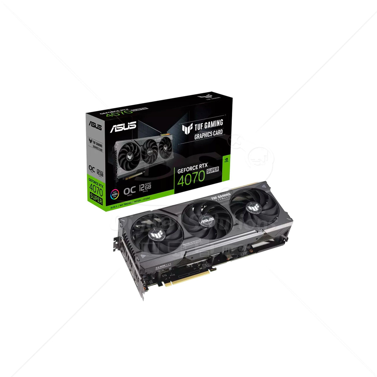 Tarjeta PCI-E Asus TUF- RTX4070S-O12G 90YV0K80-M0AA00 12GB GDDR6X
