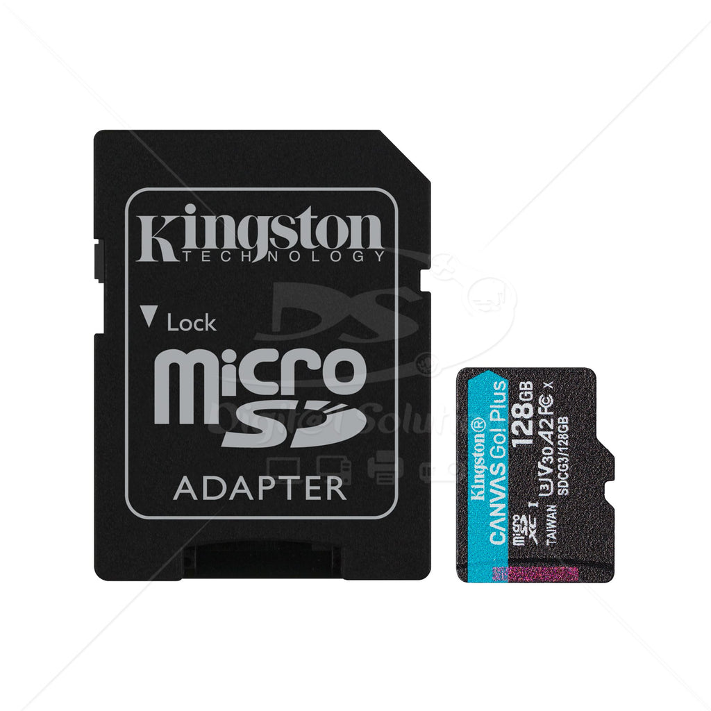 Kingston Canvas Go! Memory Card Plus SDCG3/128GB