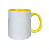Generic Sublimation Mug Two Tone Yellow
