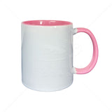 Generic Sublimation Mug Two Tone Pink