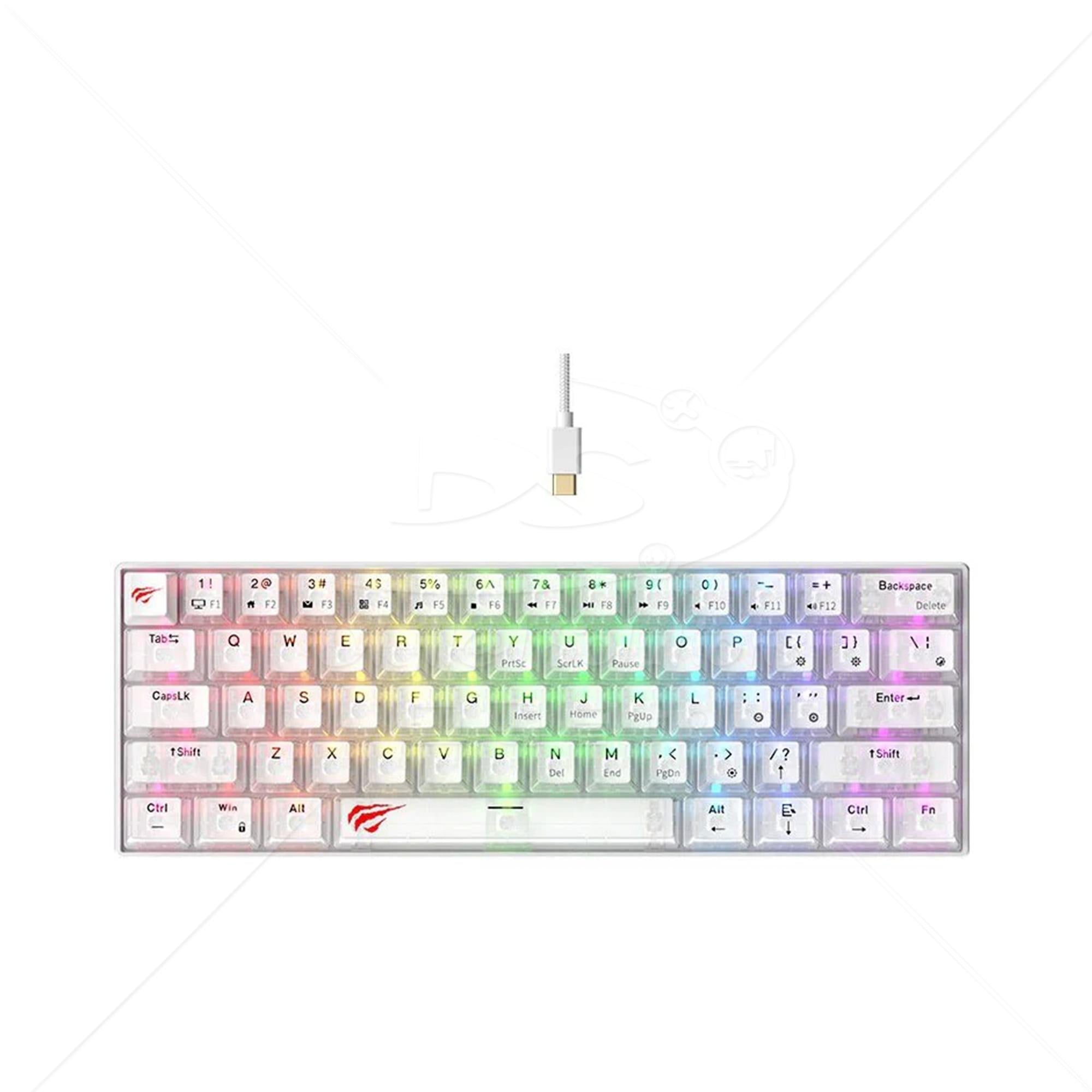 Teclado Gamer USB Havit RGB Backlit Mecánico