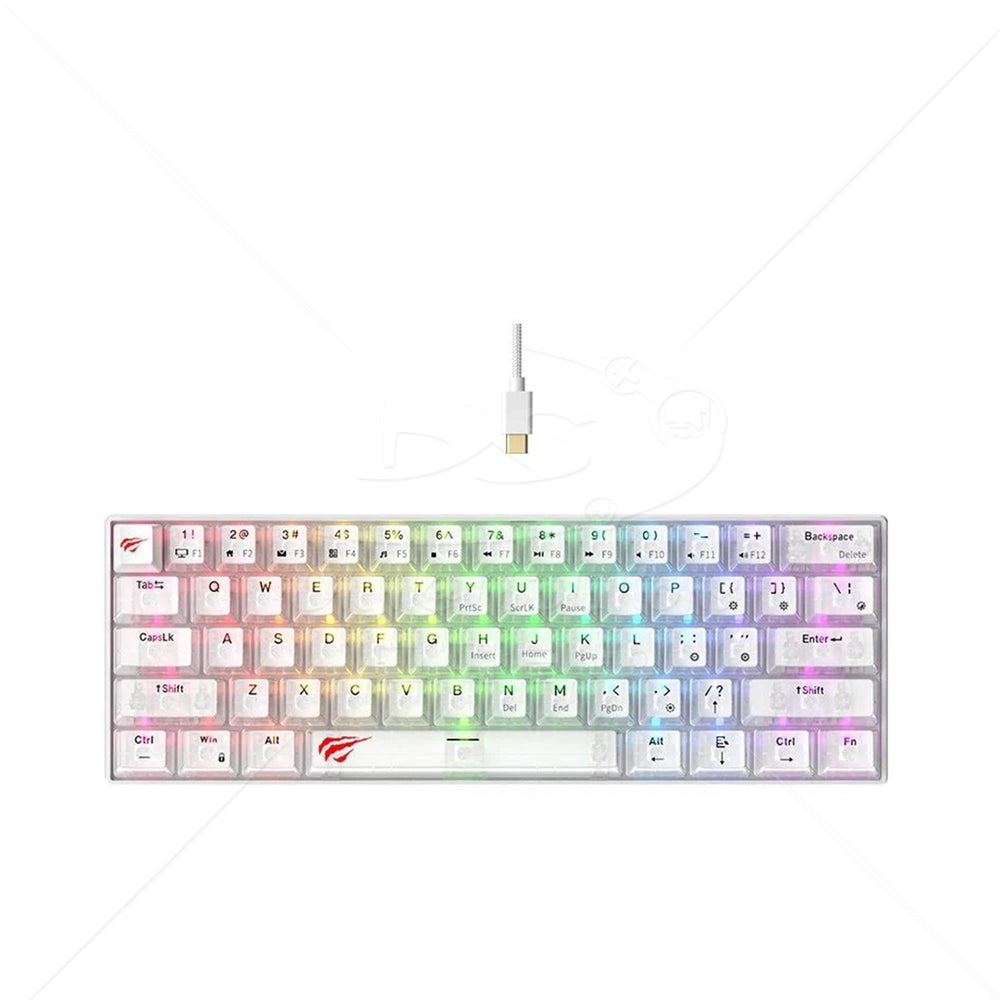 Teclado Gamer USB Havit RGB Backlit Mecánico
