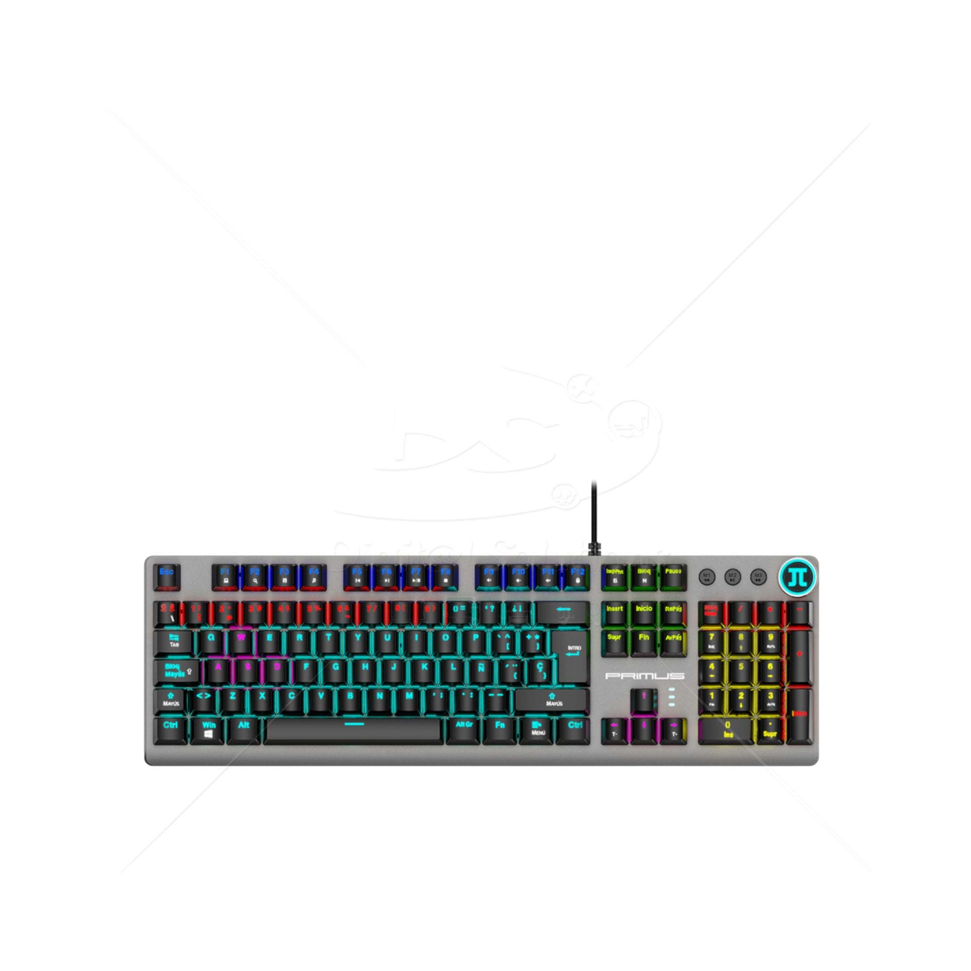 Teclado Gamer USB PRIMUS BALLISTA 91T PKS-093S ESP
