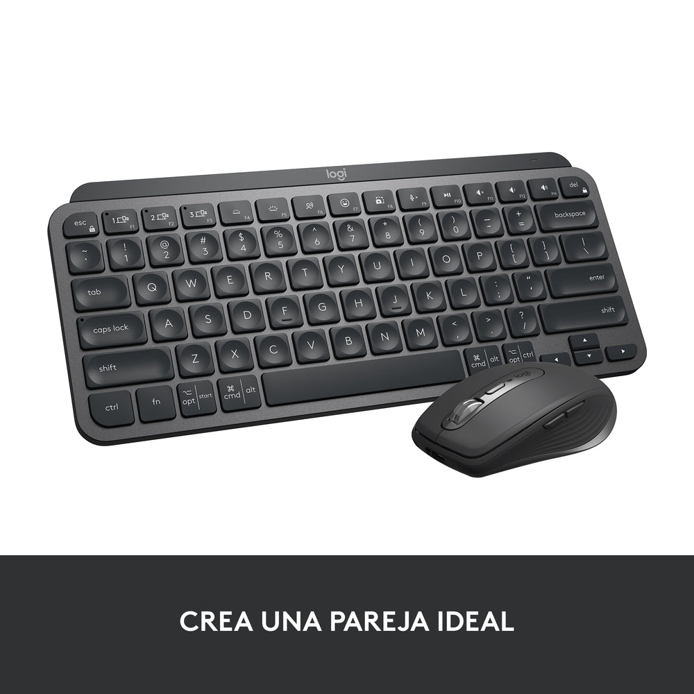 Teclado Inalámbrico Minimalista Logitech MX Keys Mini Negro