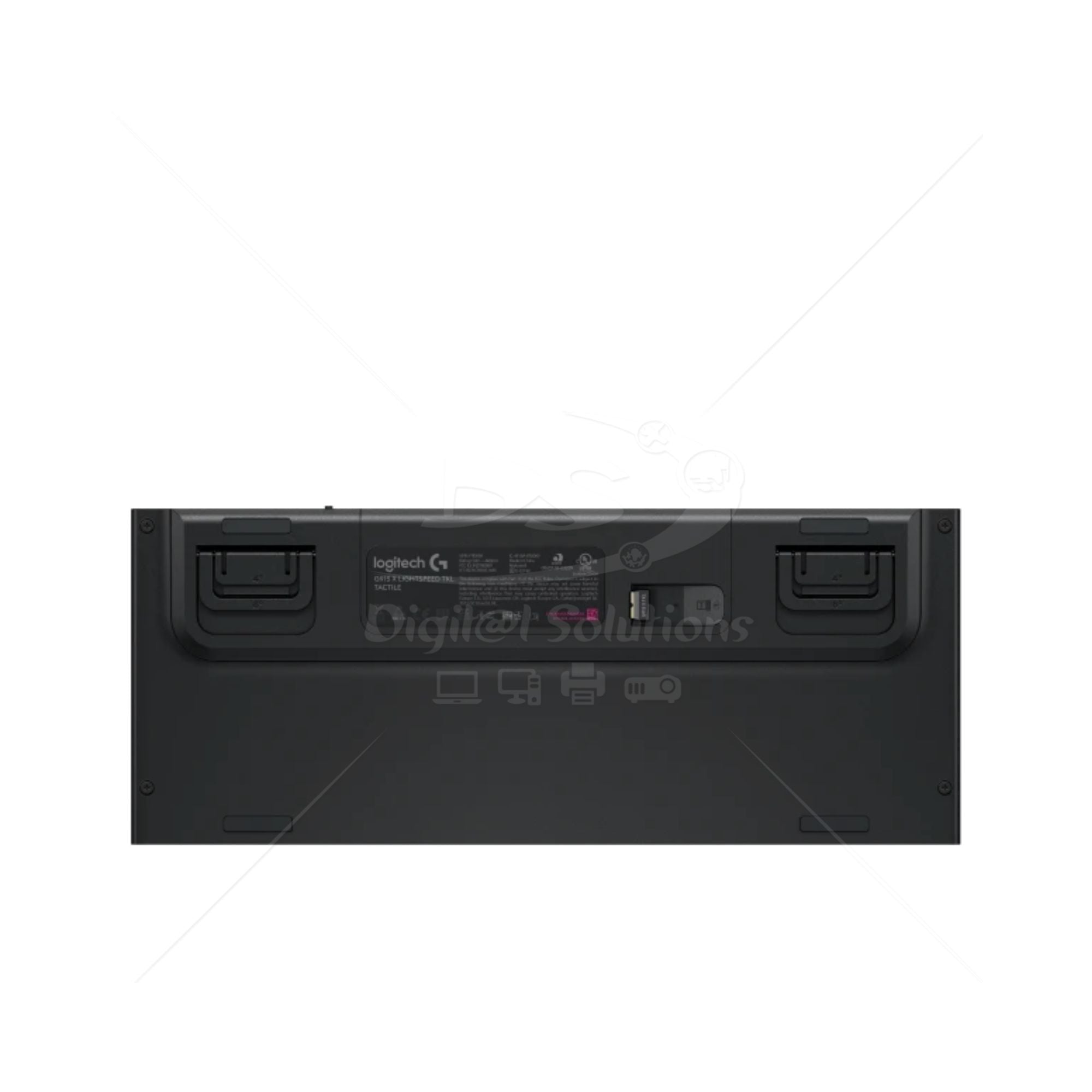 Teclado Logitech Wireless, Bluetooth LIGHTSPEED TKL G915X Recargable