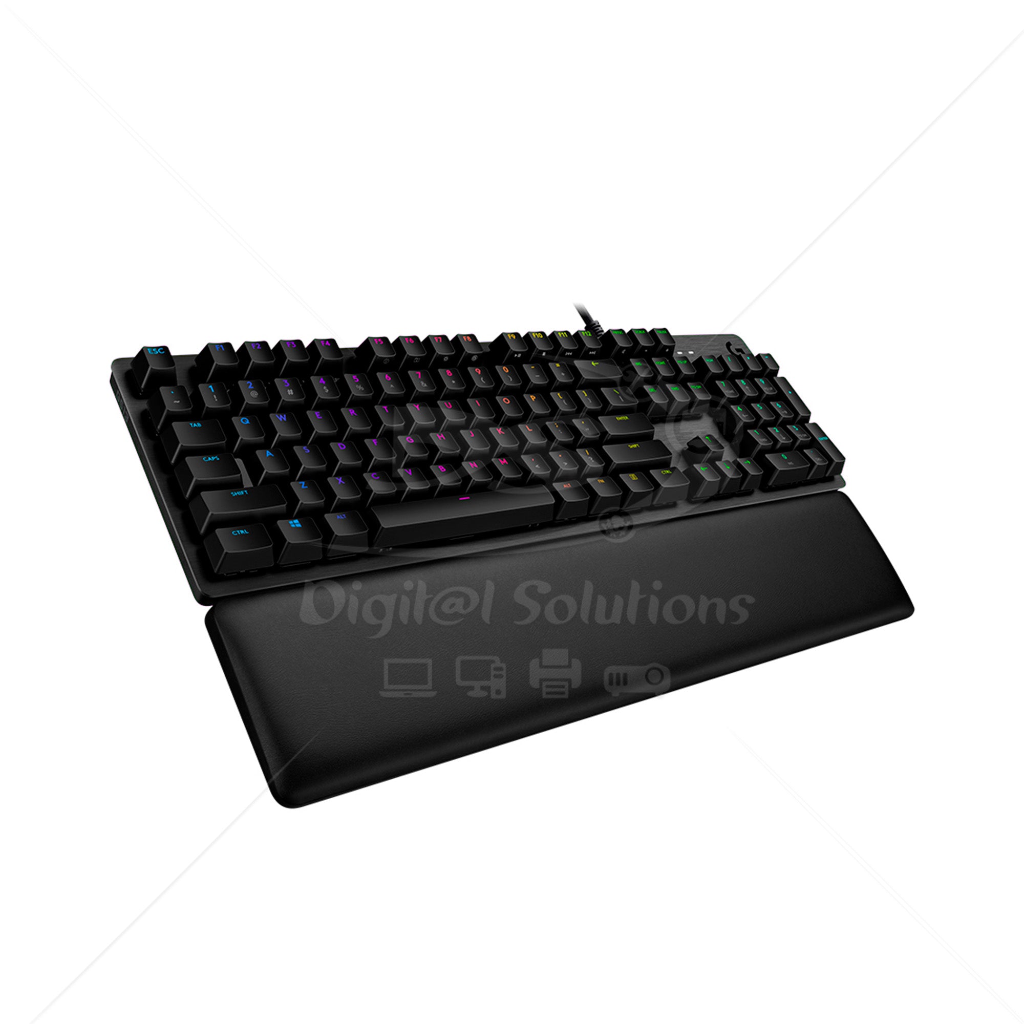 Teclado Mecánico Logitech G513 CARBON LIGHTSYNC RGB, GX Brow