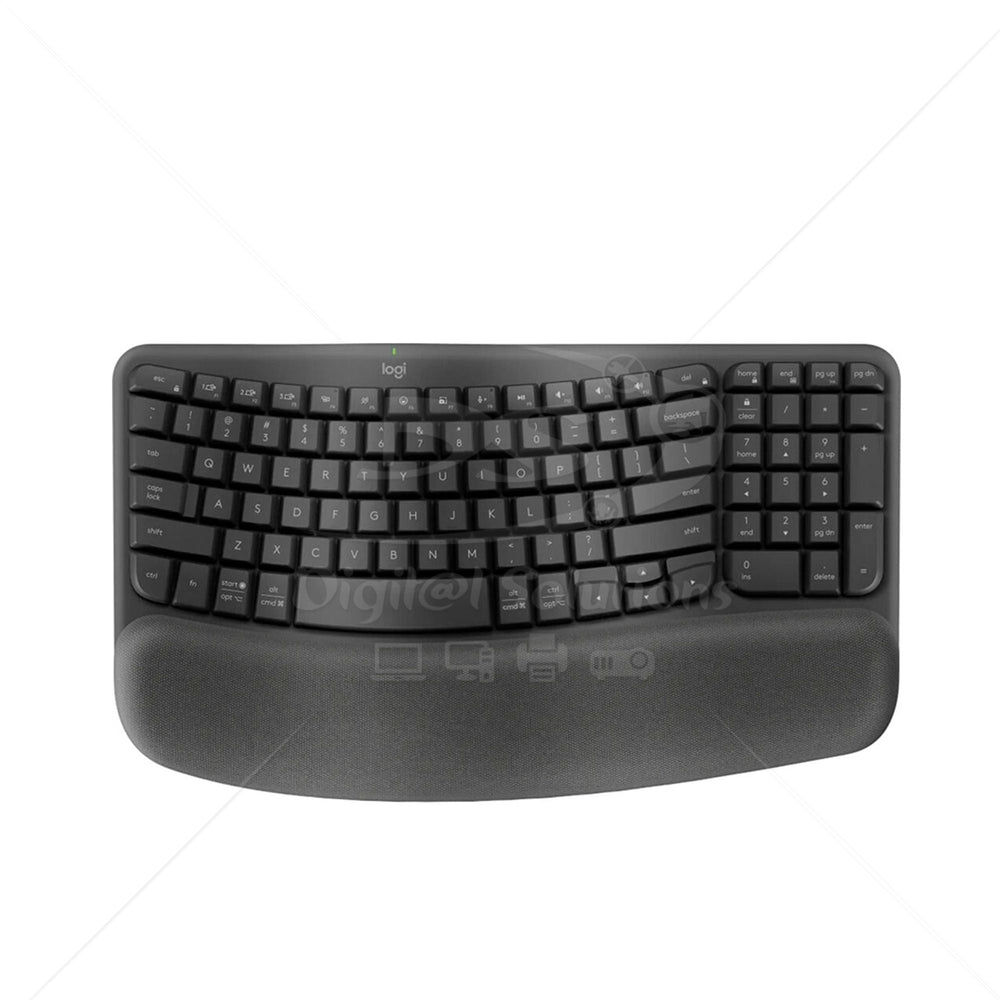 Teclado Wireless/Bluetooth Logitech Wave Keys Wh