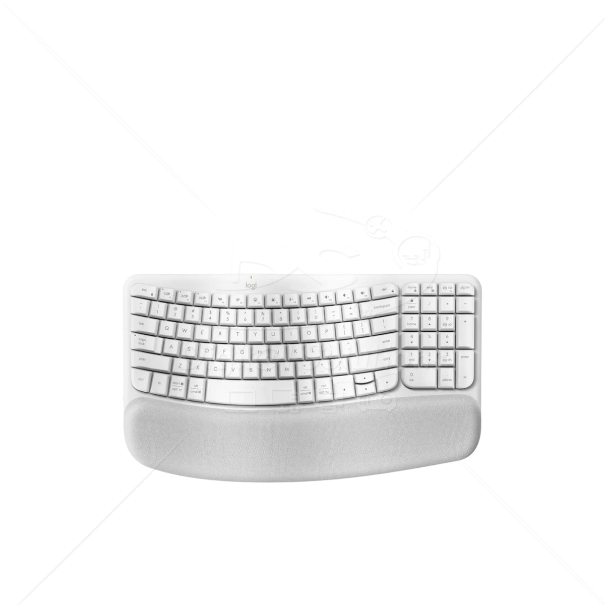 Teclado Wireless/Bluetooth Logitech Wave Keys Wh