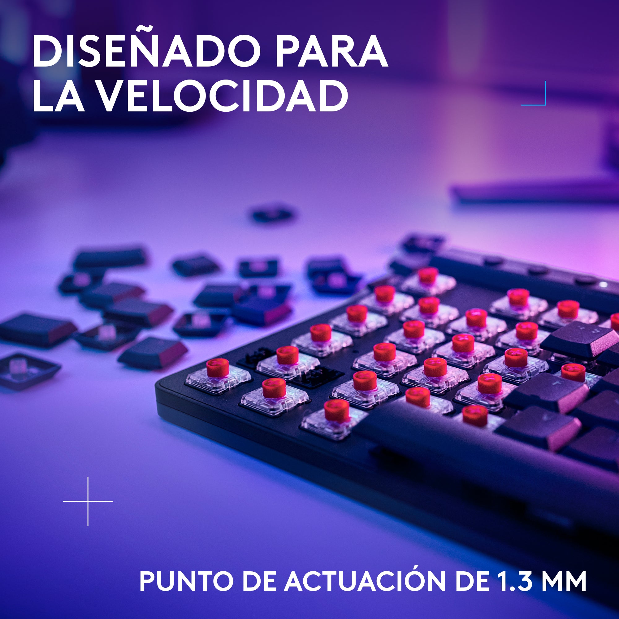 Teclado inalámbrico Logitech G515 LIGHTSPEED TKL para juegos
