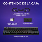 Teclado inalámbrico Logitech G515 LIGHTSPEED TKL para juegos