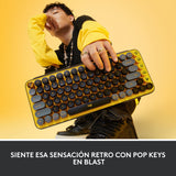 Teclado mecánico inalámbrico con teclas de emojis personalizables Logitech POP Keys