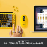 Teclado mecánico inalámbrico con teclas de emojis personalizables Logitech POP Keys