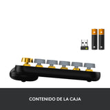 Teclado mecánico inalámbrico con teclas de emojis personalizables Logitech POP Keys
