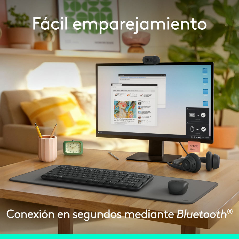 Teclado y Mouse Bluetooth Logitech MK250 920-013513