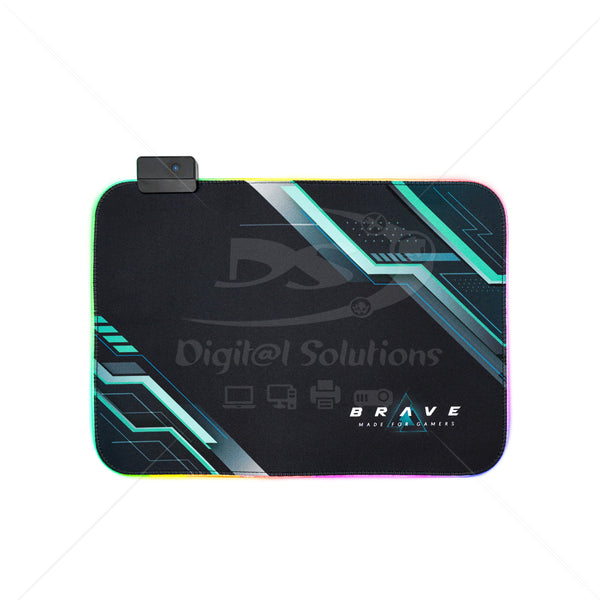 Teclado y Mouse Gamer USB UNNO BRAVE KB6784BK + Mouse