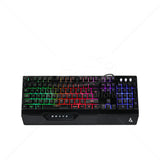 Teclado y Mouse Gamer USB UNNO BRAVE KB6784BK + Mouse