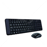 Teclado+Mouse Wireless Logitech MK220