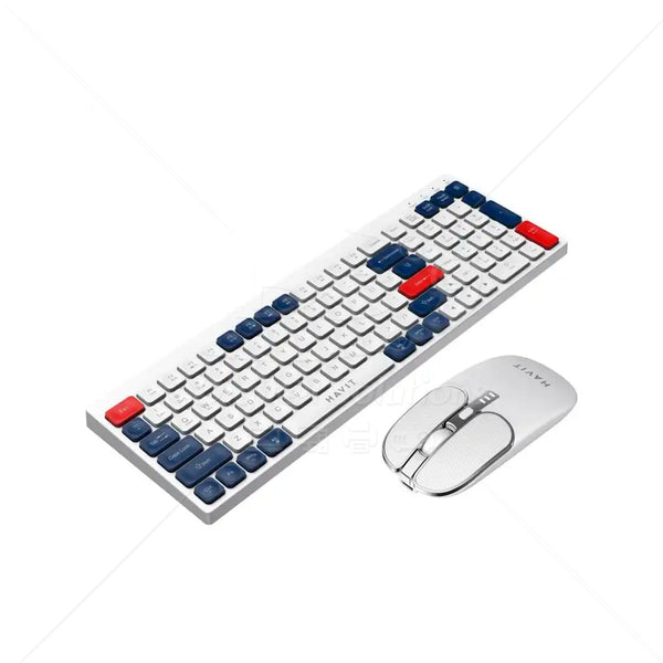 Teclado+Mouse Wireless/Bluetooth Havit KB830WB Recargable