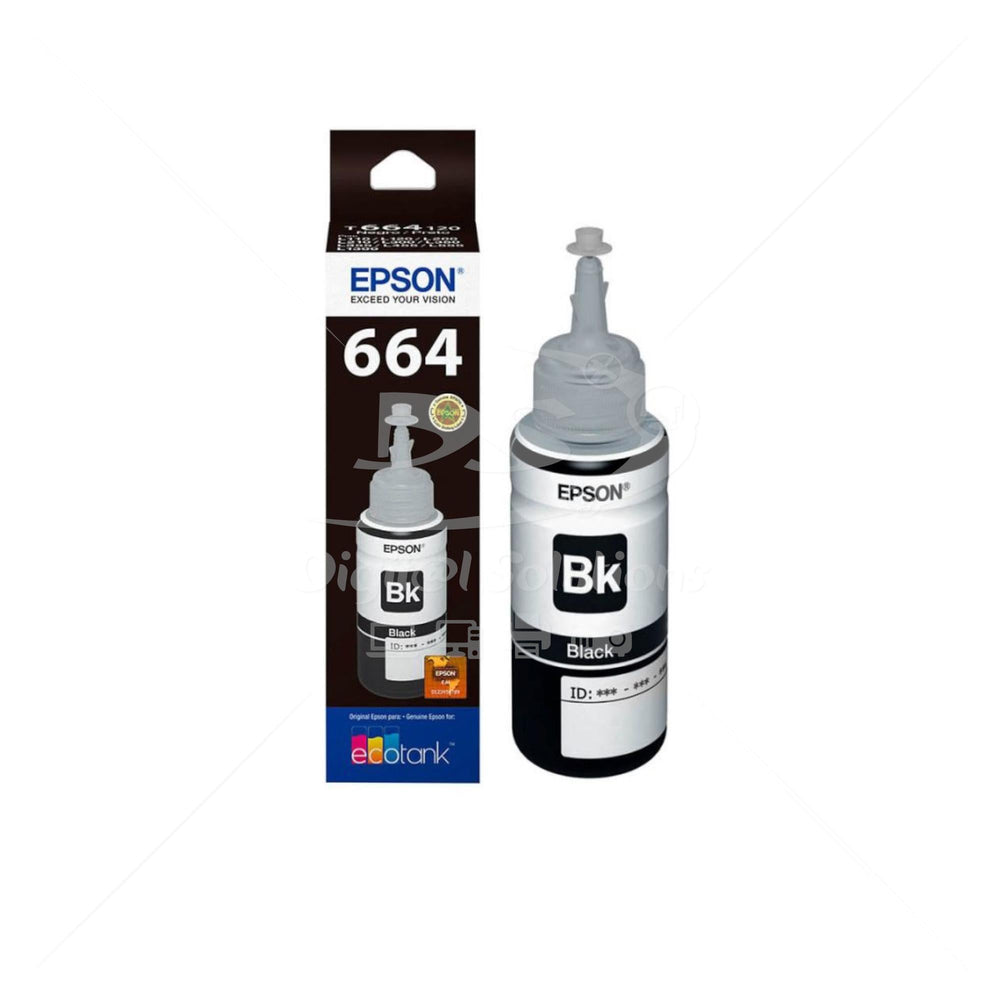 Tinta Epson T664120 Bk 70ml