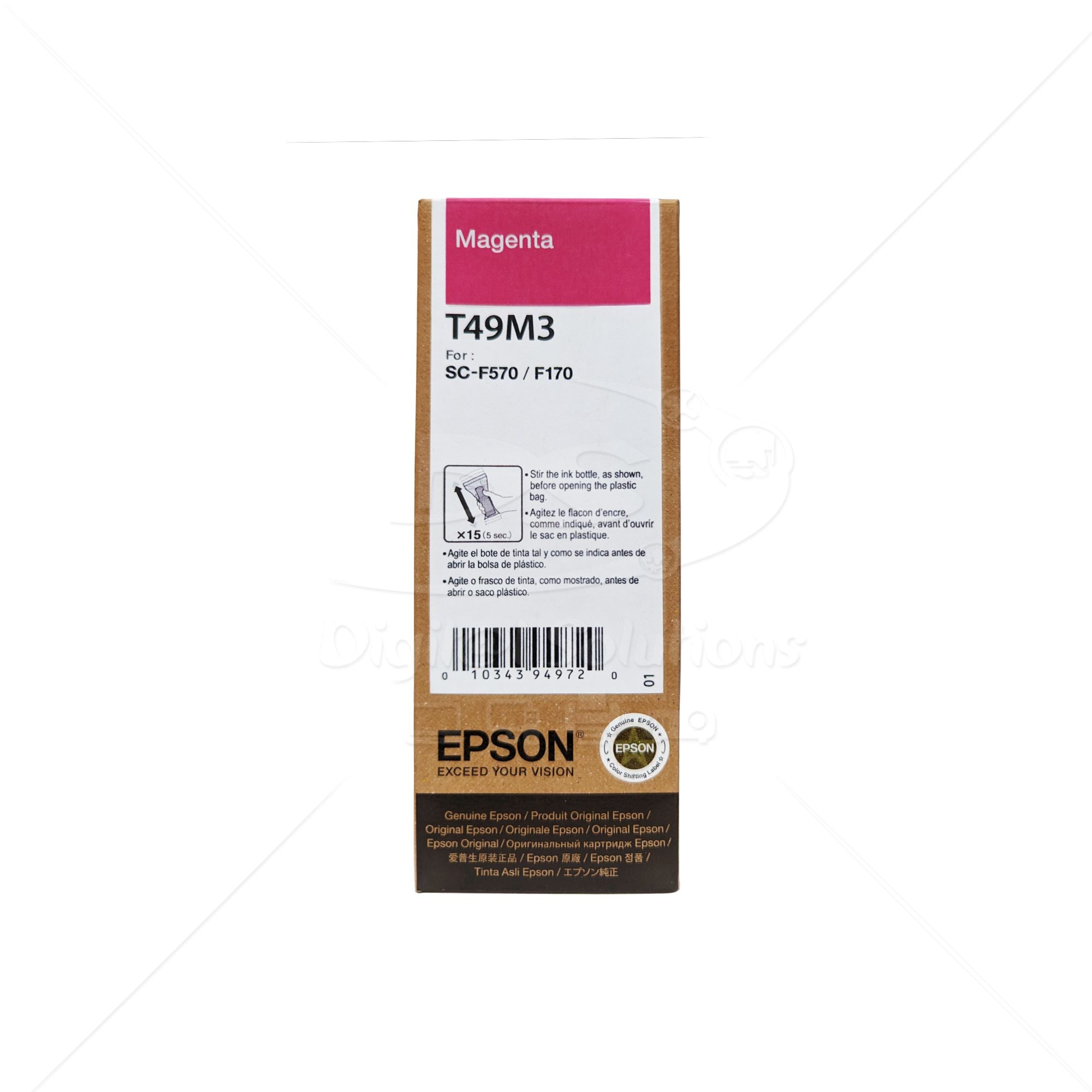 Tinta para Sublimar Epson T49M3 Ma 140ml