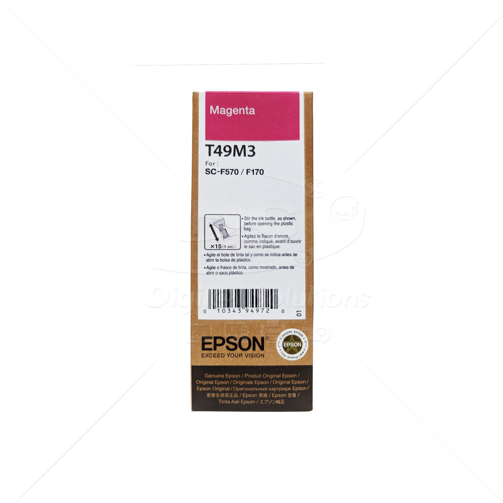 Tinta para Sublimar Epson T49M3 Ma 140ml