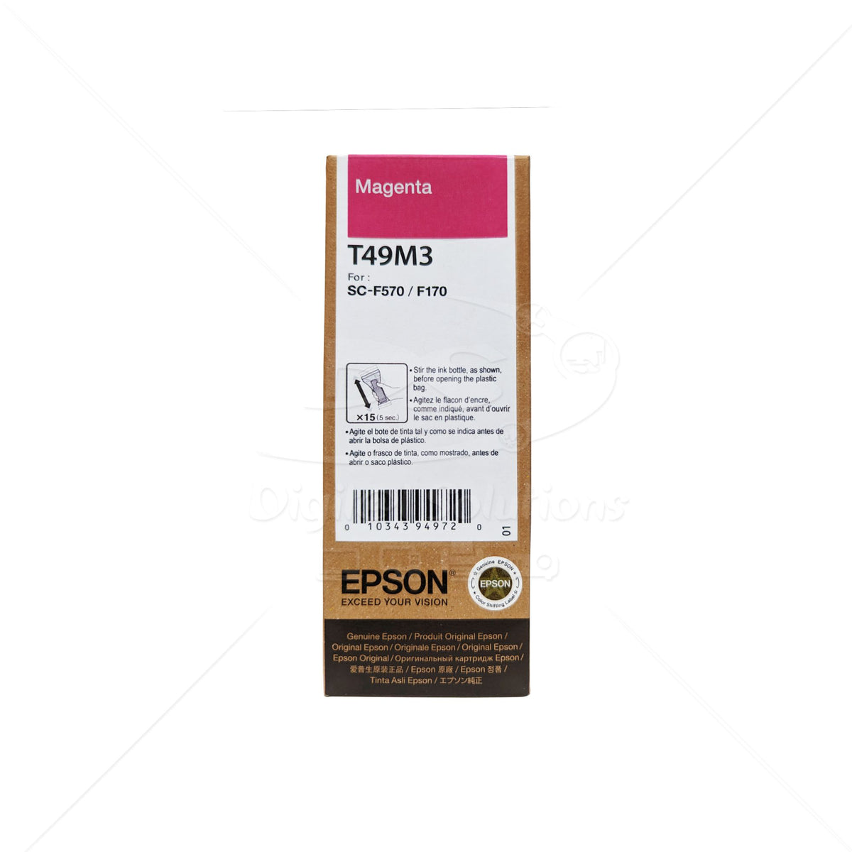 Tinta para Sublimar Epson T49M3 Ma 140ml