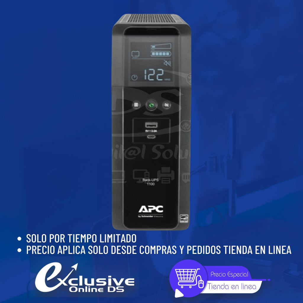 UPS APC BR1100M2-LM 1100va/600W 10 Sal
