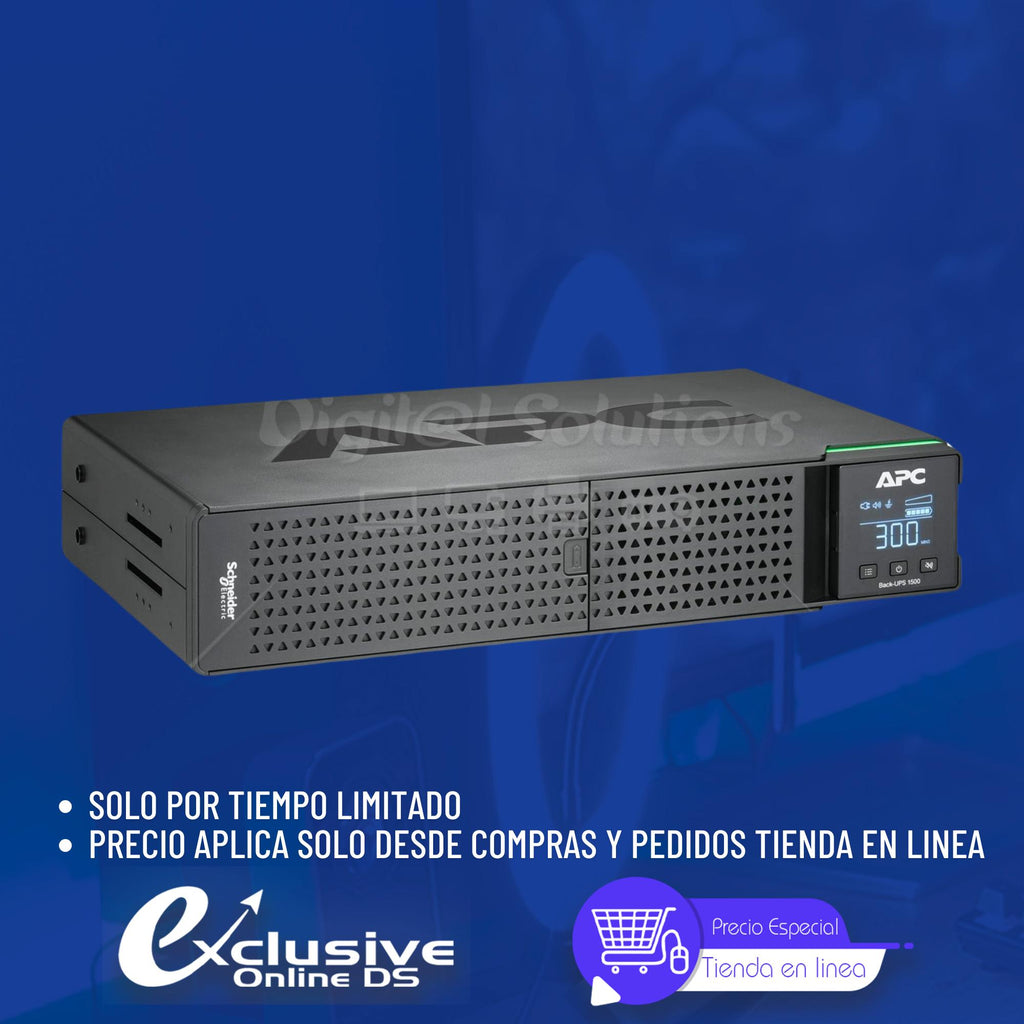 UPS APC BR1500RM2U 1500VA/900W 8 Sal