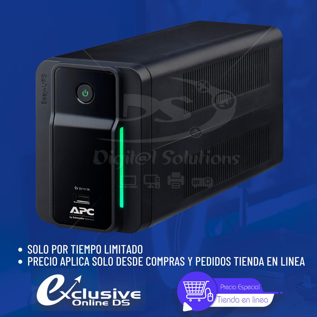 UPS APC BVX700LU-LM 700VA/360W 4 Sal