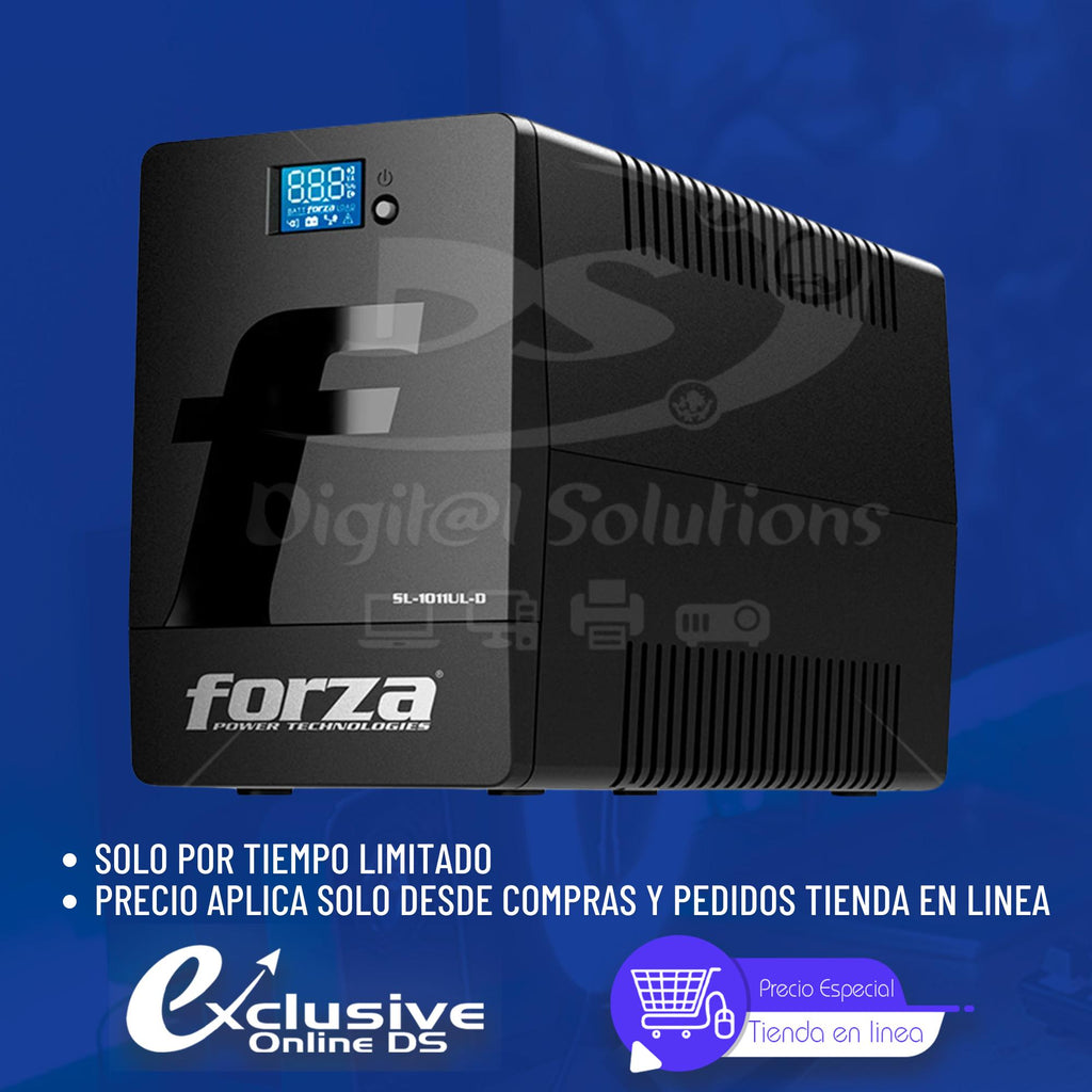 UPS Forza SL-1011UL 1000VA/600W 8 Sall