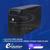 UPS Orbitec TU-1008-LCD 1000VA/600W 8 Sal.