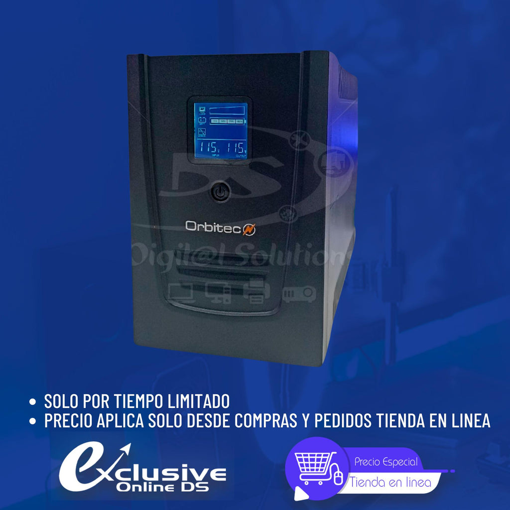 UPS Orbitec TU-1510 LCD 1500V/900W 10 Sal