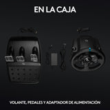 Volante de carreras y pedales Logitech G923 para PlayStation 5 y PlayStation 4