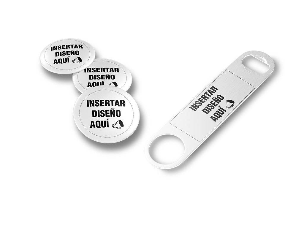 Customizable Buttons and Bottle Openers
