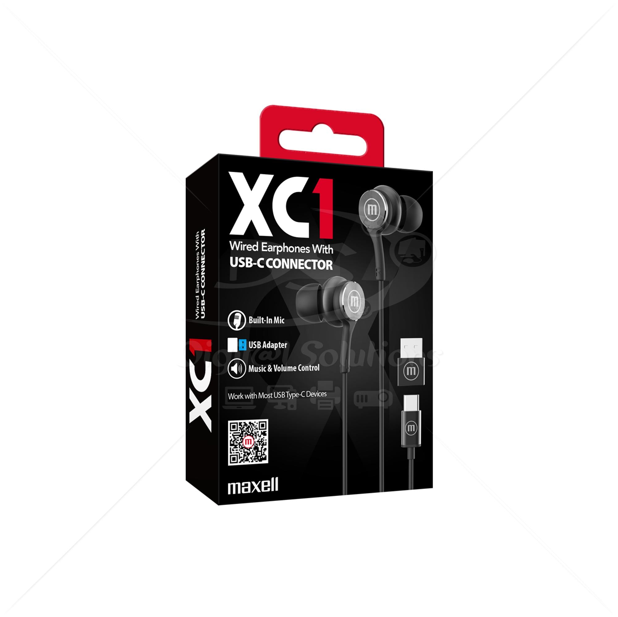 Audífonos con Micrófono Maxell EB-XC1