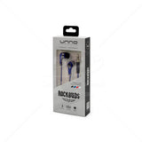 Unno HS7003BK Rockbuds Headphones without Microphone