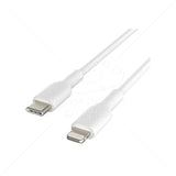 Cable USB C Lightning Belkin CAA003bt1MWH 3.3Ft