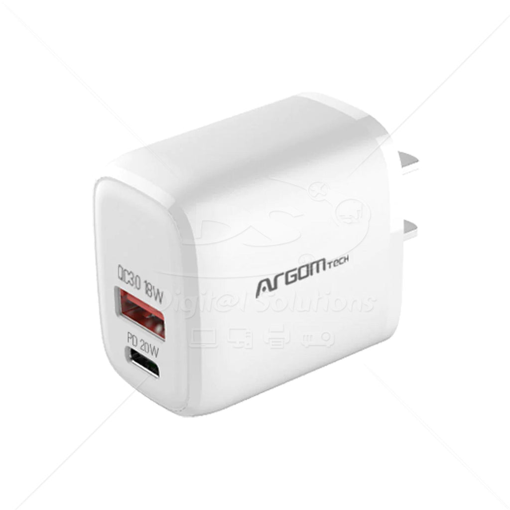 Cargador USB Argom ARG-AC-0115WT
