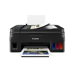 Impresora de Tanque de Tinta Canon G4110, Multifuncional, Impresión a Color, Escáner, Fotocopiadora, Puerto USB, Wireless, WiFi Direct