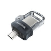 Memoria USB Sandisk SDDD3-064G-G46 Gris/Negro