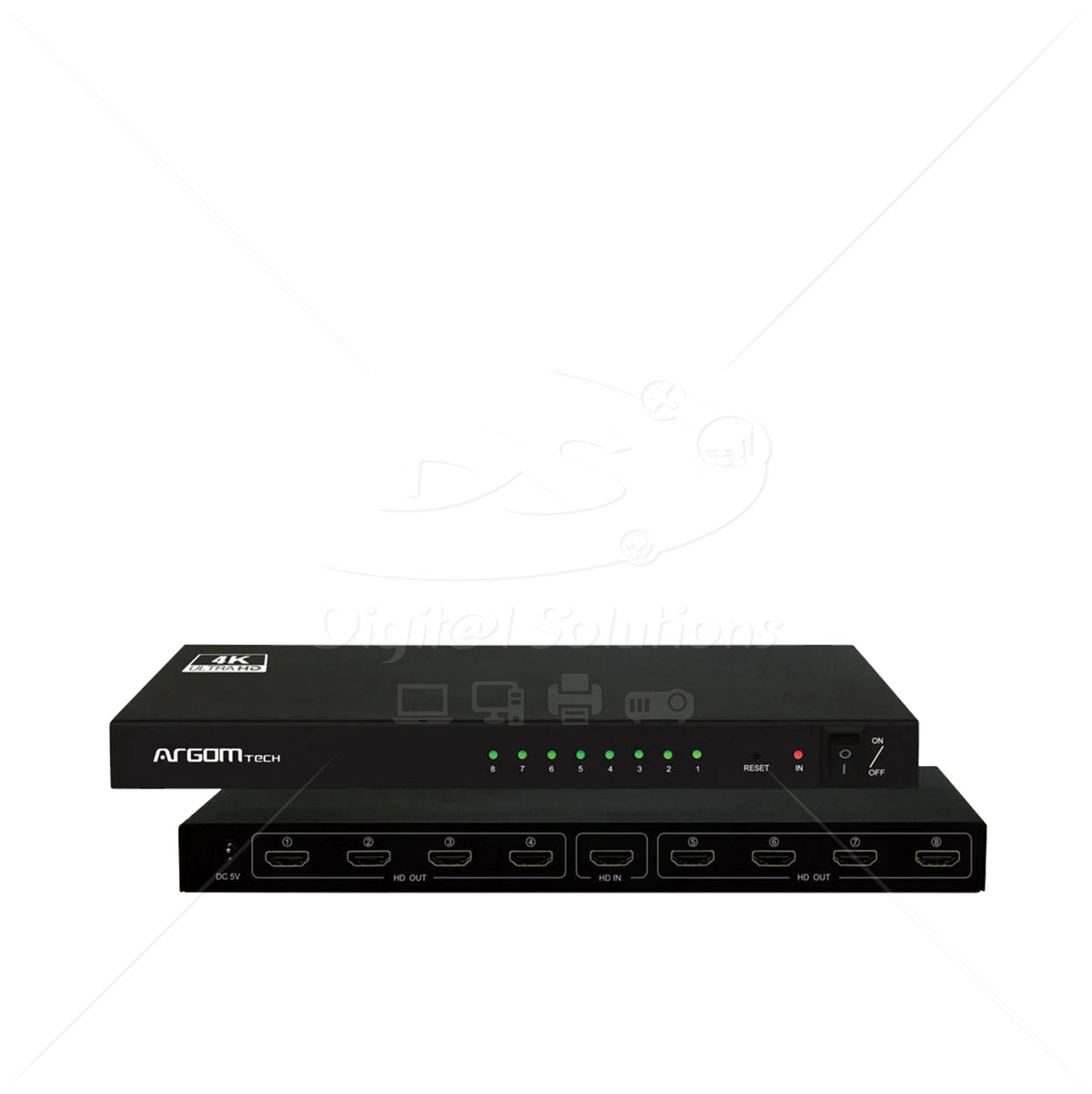 Splitter HDMI ARGOM ARG-AV-5118 8 SAL